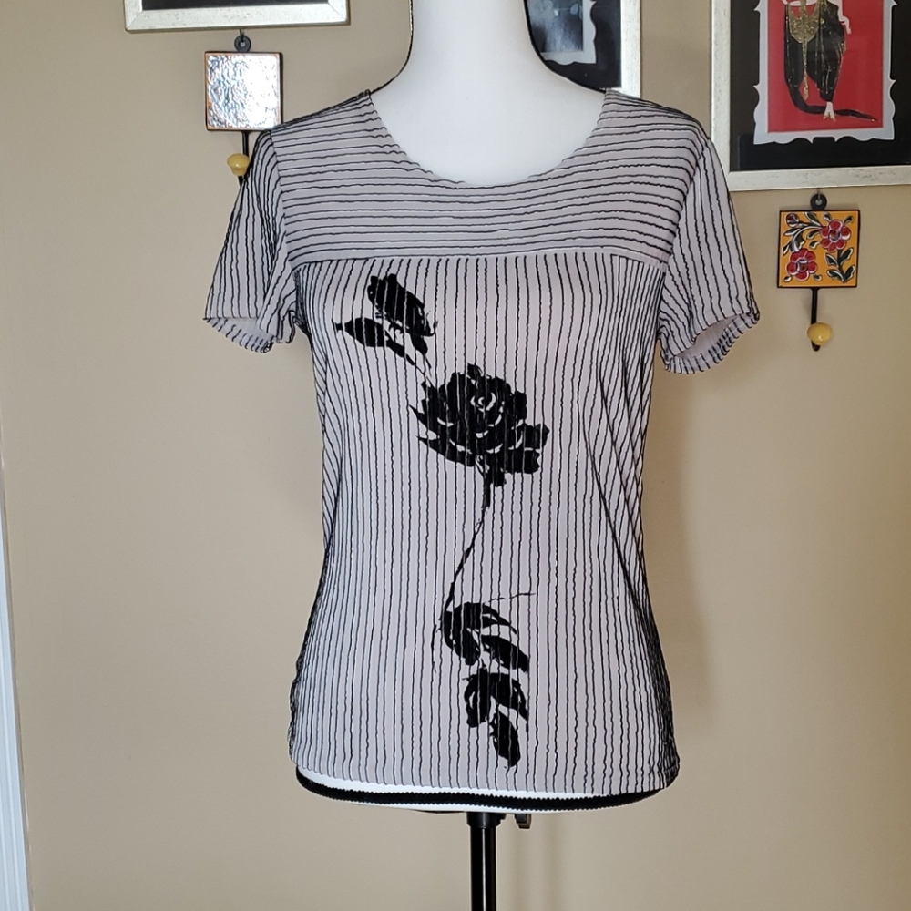 Dolce & Gabbana grey embellished shirt